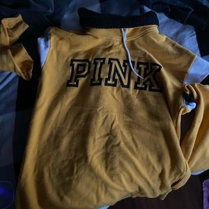 A hoodie from pink only used like two times